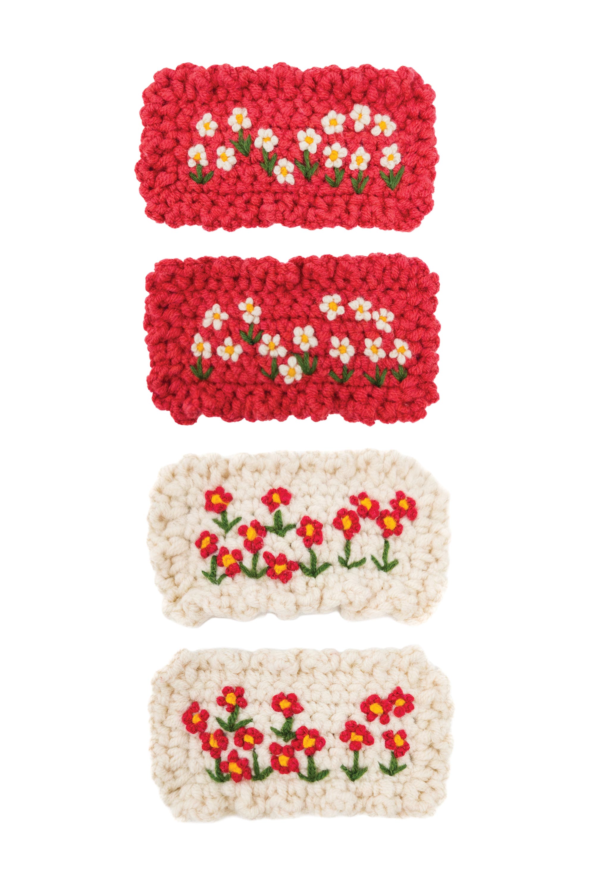 selected Red & Cream