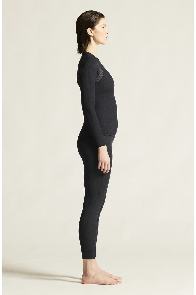 Active Extreme X Base Layer Top, Alternate, color, BLACK