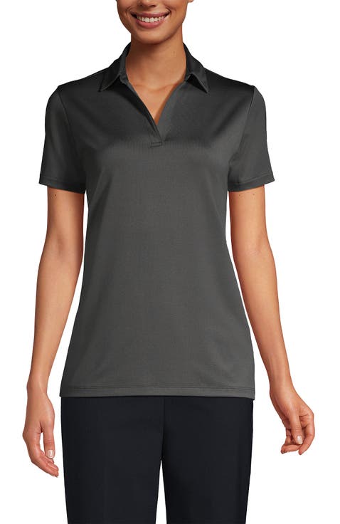 Short Sleeve Rapid Dry Sport Neck Polo Shirt