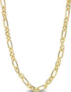DELMAR Men's Figaro Link Chain Necklace