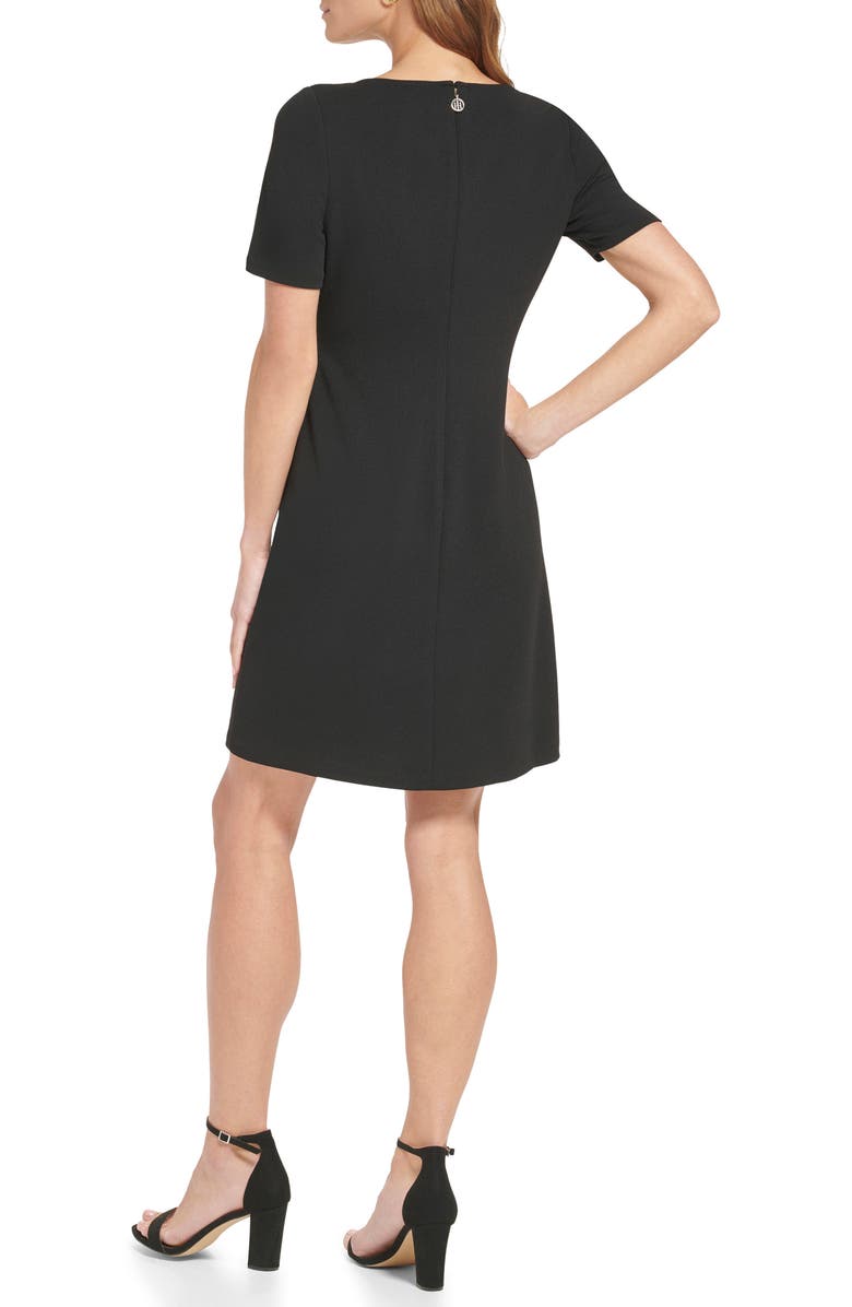Tommy Hilfiger Cutout Scuba Crepe Sheath Dress, Alternate, color,