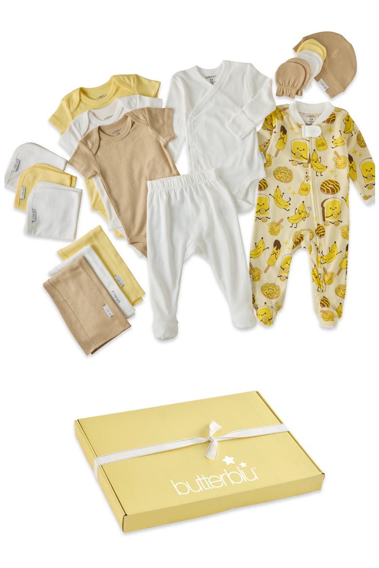 Sweet Beginnings 19-Piece Baby Gift Set, Main, color, PEELING GOOD