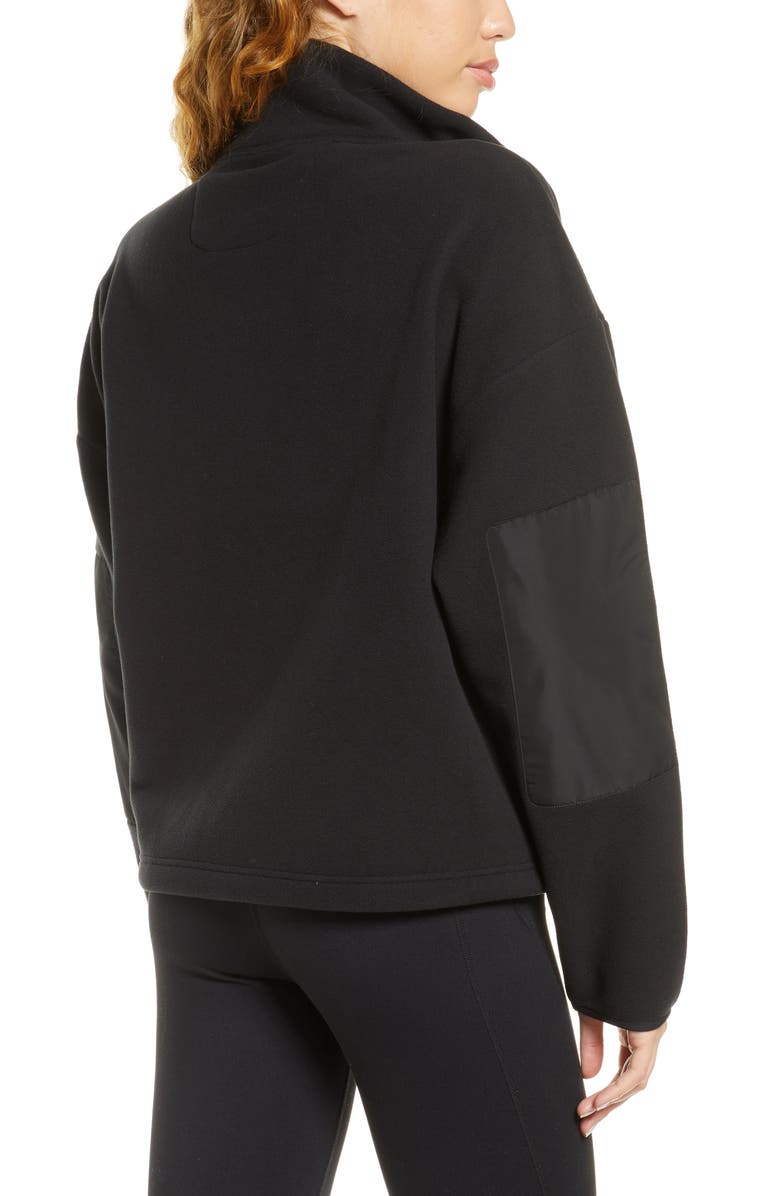 Alo Blackcomb Polar Fleece Half Zip Pullover, Alternate, color,