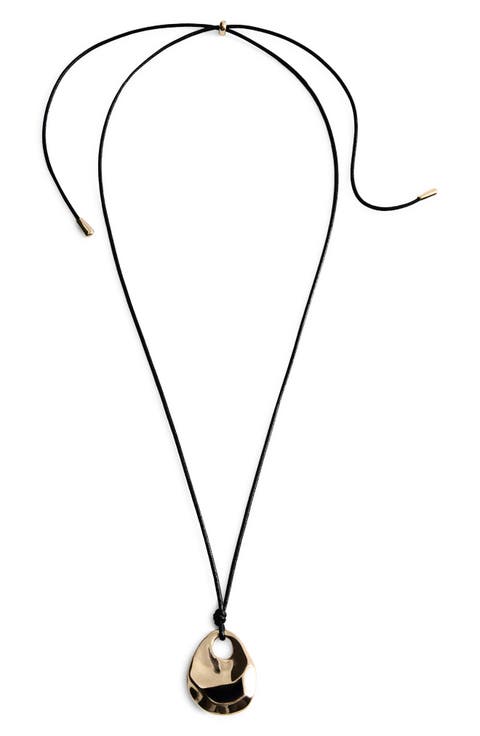 Metal Pendant Necklace