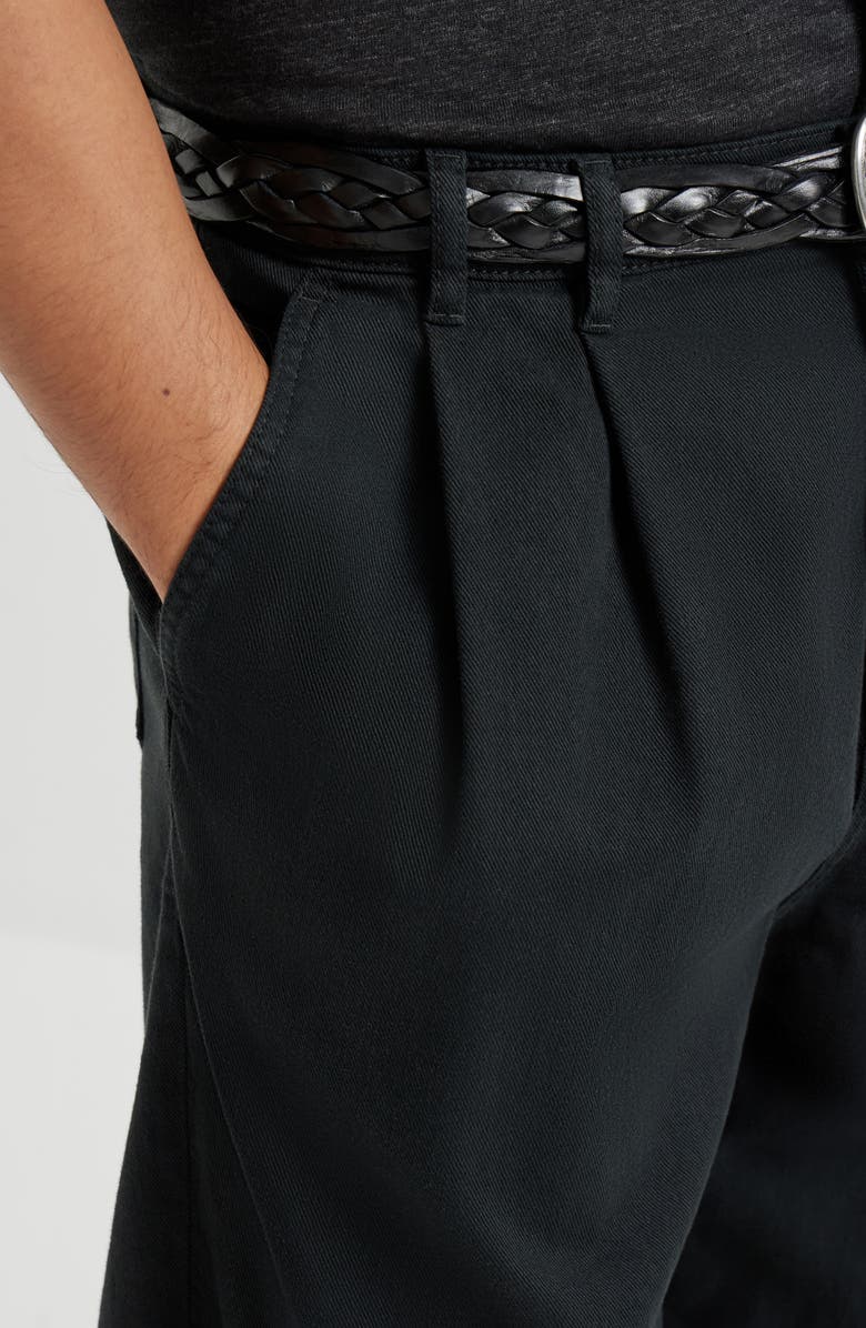 Brunello Cucinelli Lightweight denim trousers, Alternate, color, Black