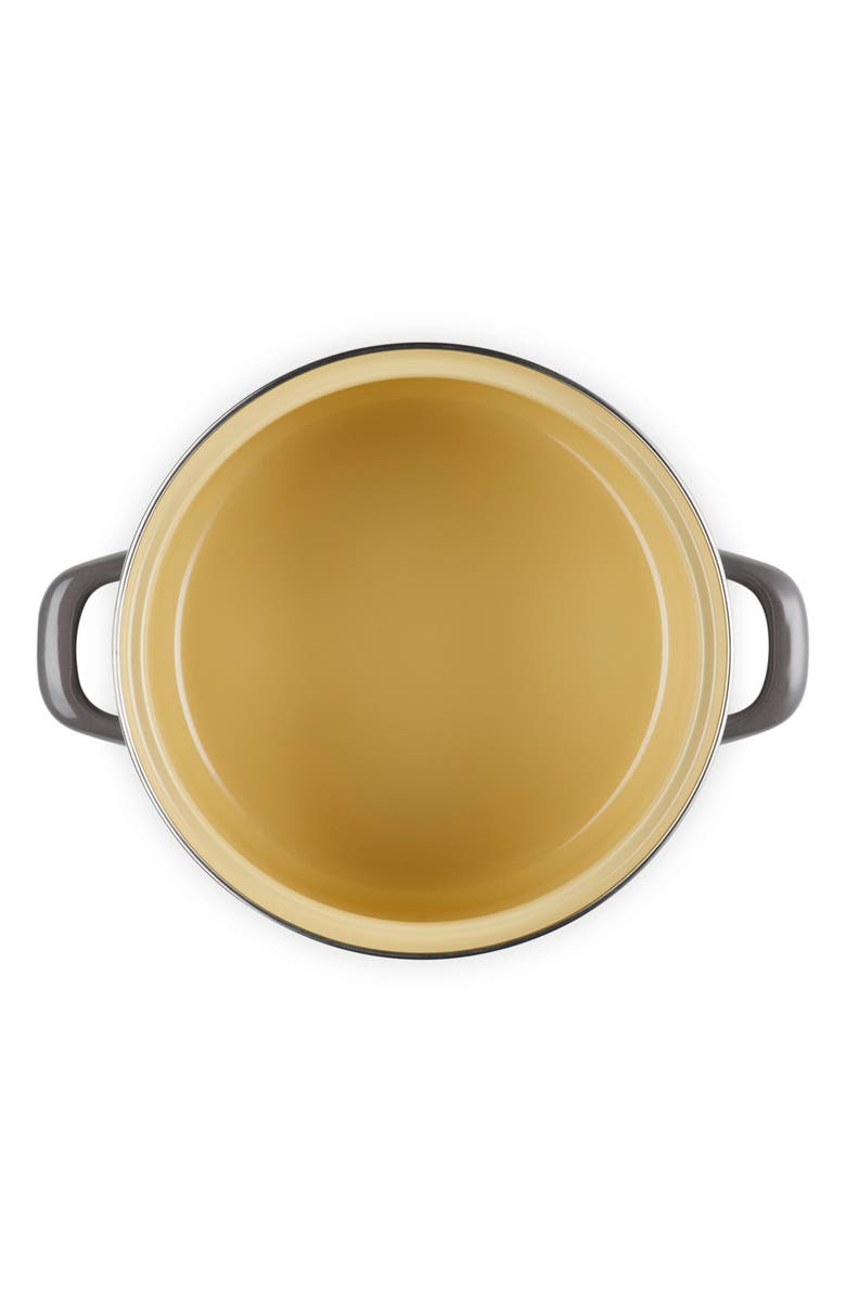 Le Creuset Enameled Stainless Steel Petite Stock Pot, Alternate, color, Oyster