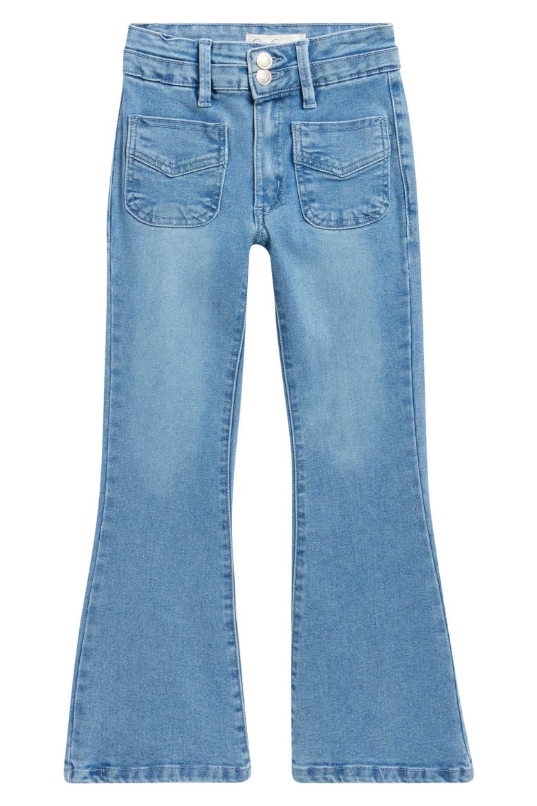 Kids' Flare Leg Jeans, Main, color, MEDIUM LIGHT