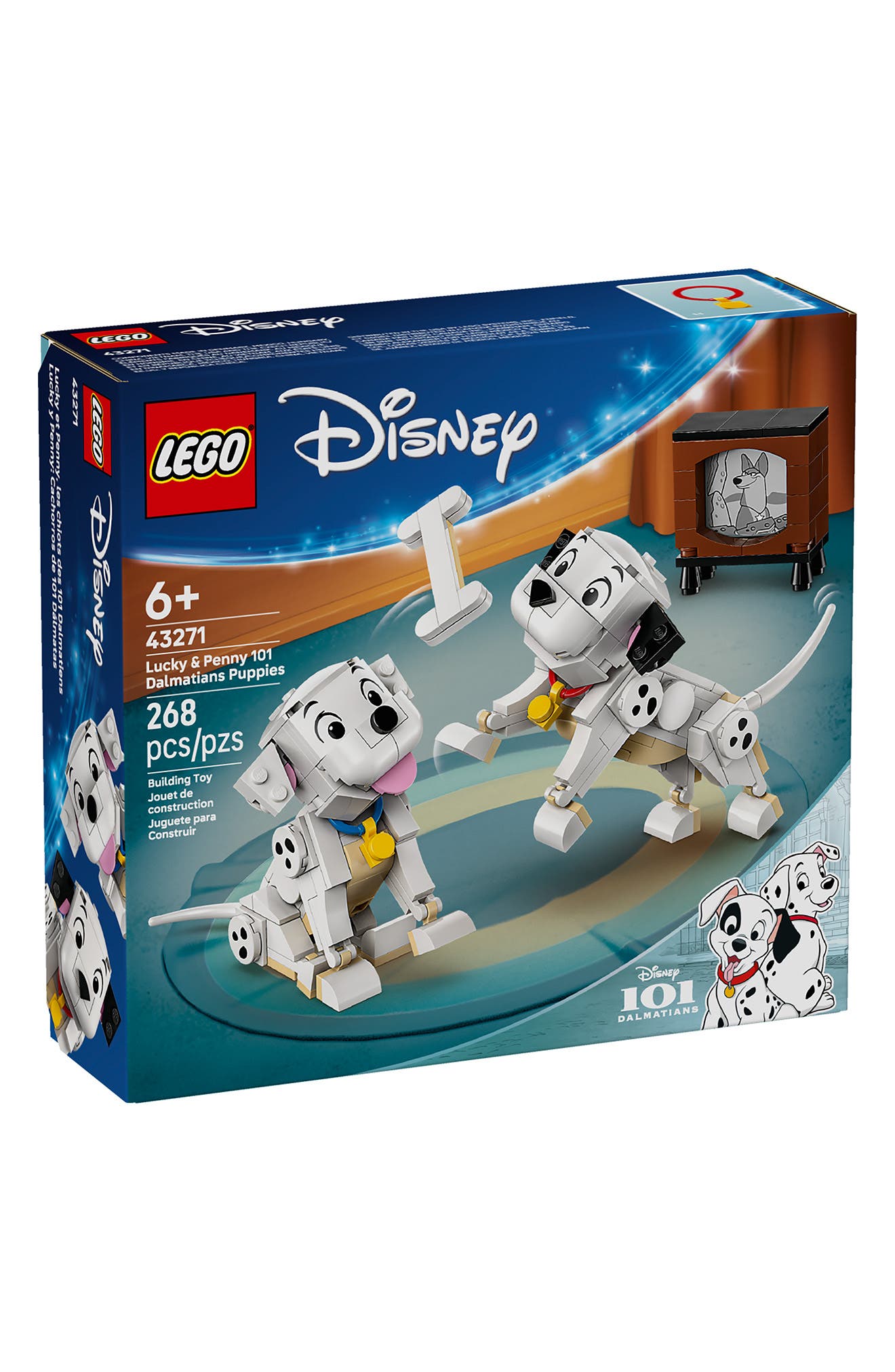 Lucky & Penny 101 Dalmatians Puppies 43271 Building Kit