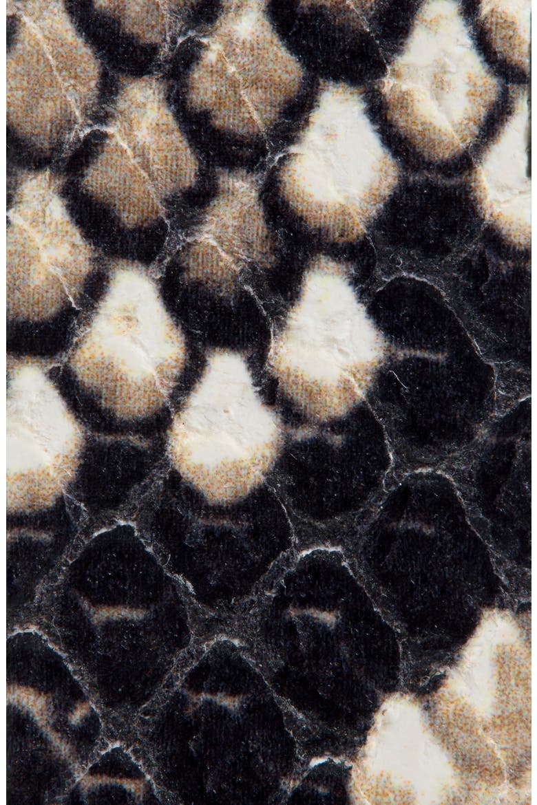 Dorian Micro Snakeskin Embossed Leather Belt, Alternate, color, NATURAL BROWN