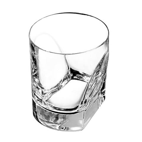 Double Old Fashion Glass Conversazione Set Of 4