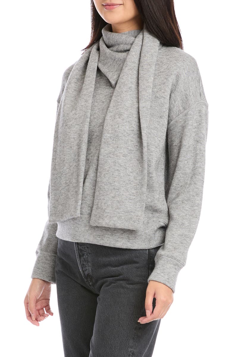 FIFTEEN TWENTY Scarf Neck Sweater, Alternate, color,