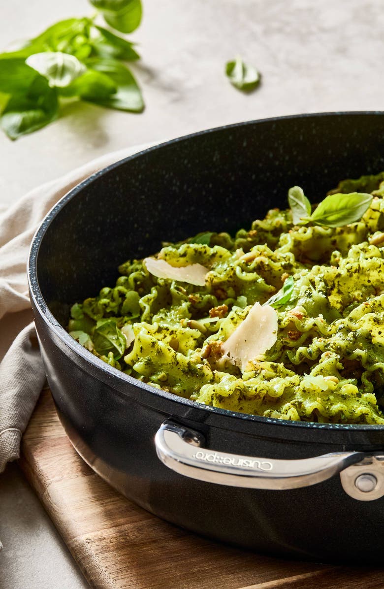 Cuisine::pro<sup>®</sup> GREEN STONE<sup>™</sup> 4.2 Qt. Chef Pan, Alternate, color, Black