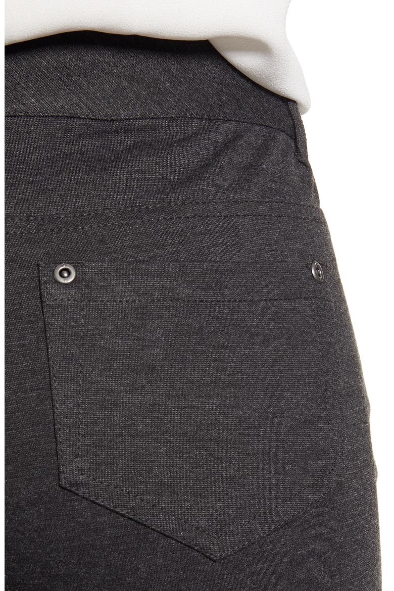 Skinny Ponte Pants, Alternate, color, DARK HEATHER GREY