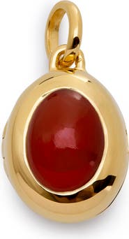 Monica Vinader Birthstone Locket Pendant