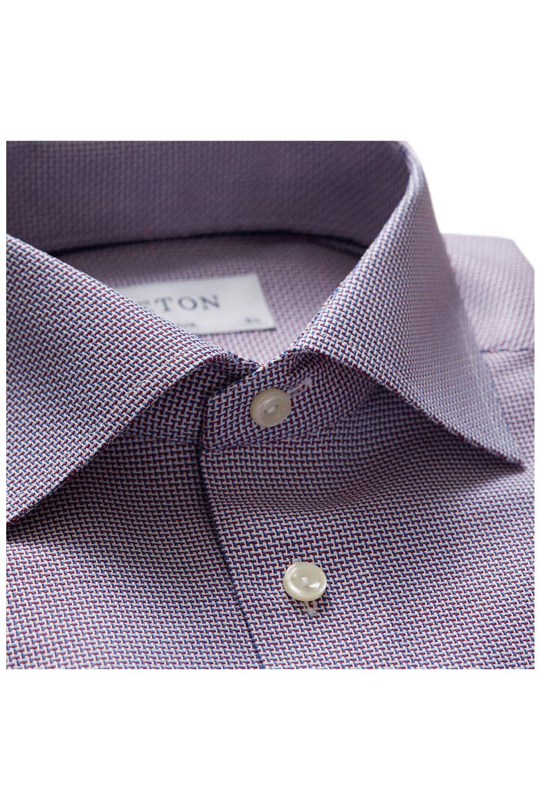 Slim Fit Dress Shirt, Alternate, color, RED