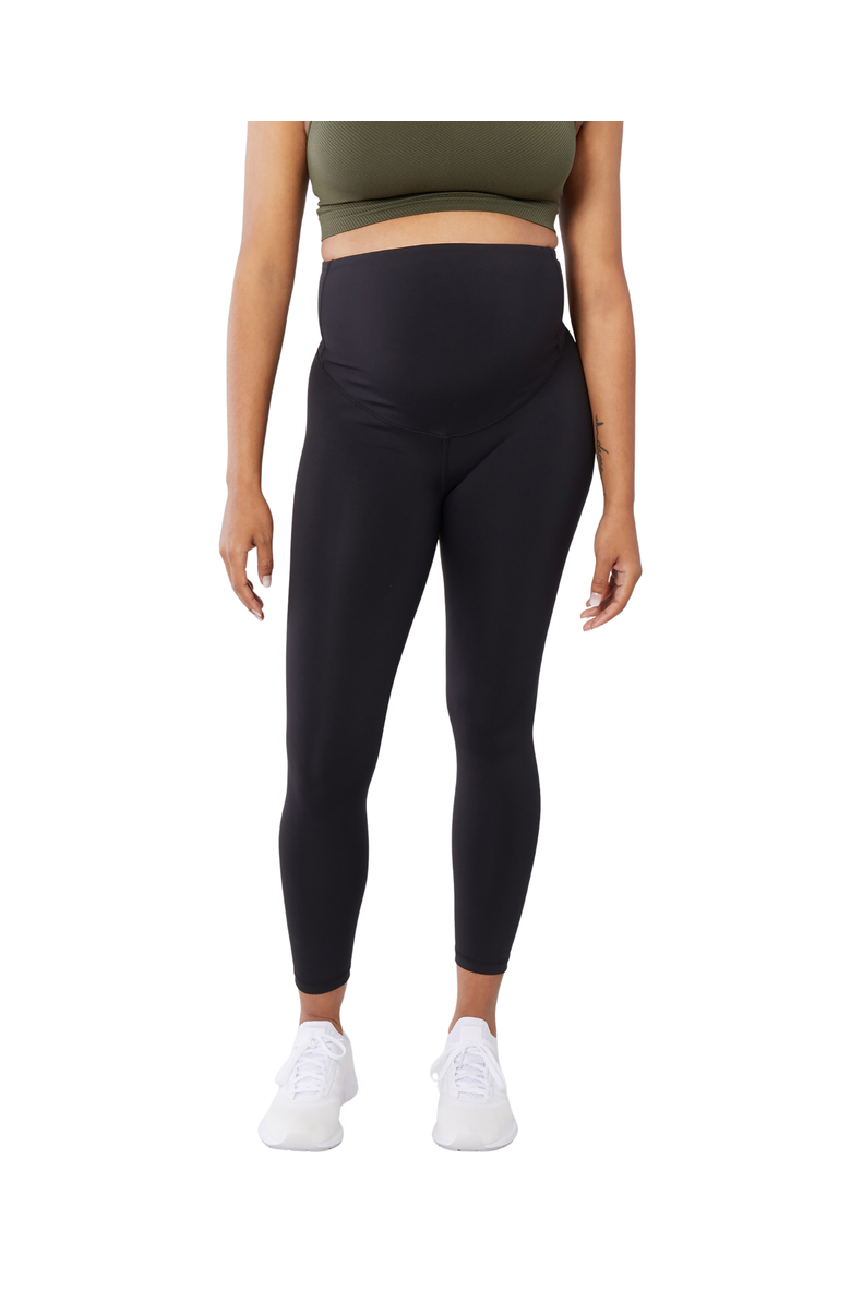 Ingrid & Isabel The All-Stage Performance Support ⅞ Maternity Black Legging, Main, color, Black