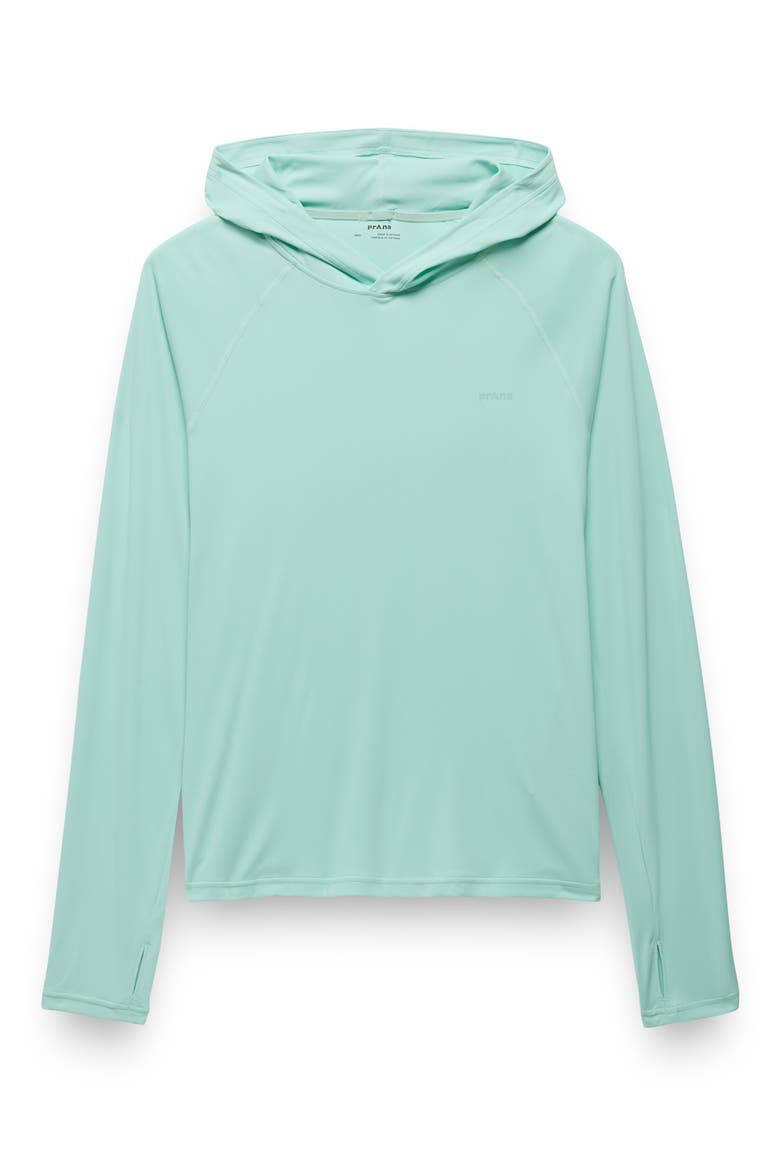 Sol Shade Long Sleeve Performance Hoodie, Alternate, color, SEA GLASS
