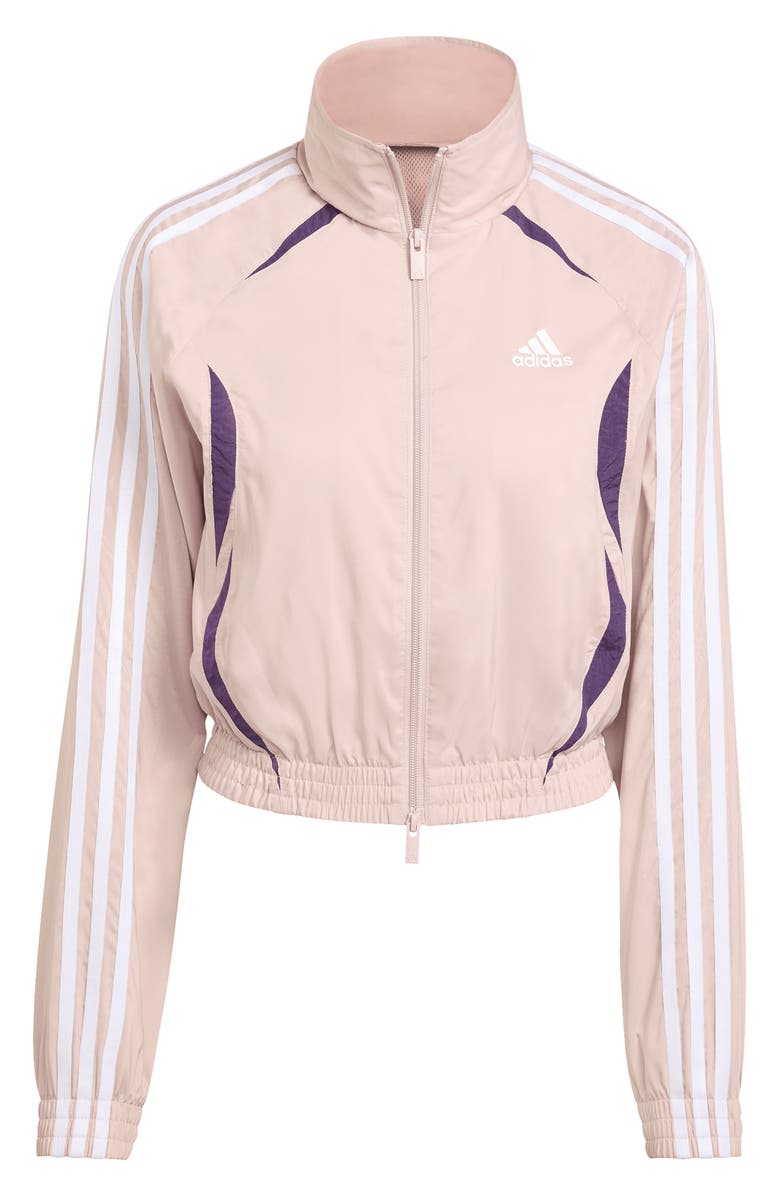 adidas Adilenium Season 4 Teamgeist Slim Fit Track Top, Alternate, color, New Rose
