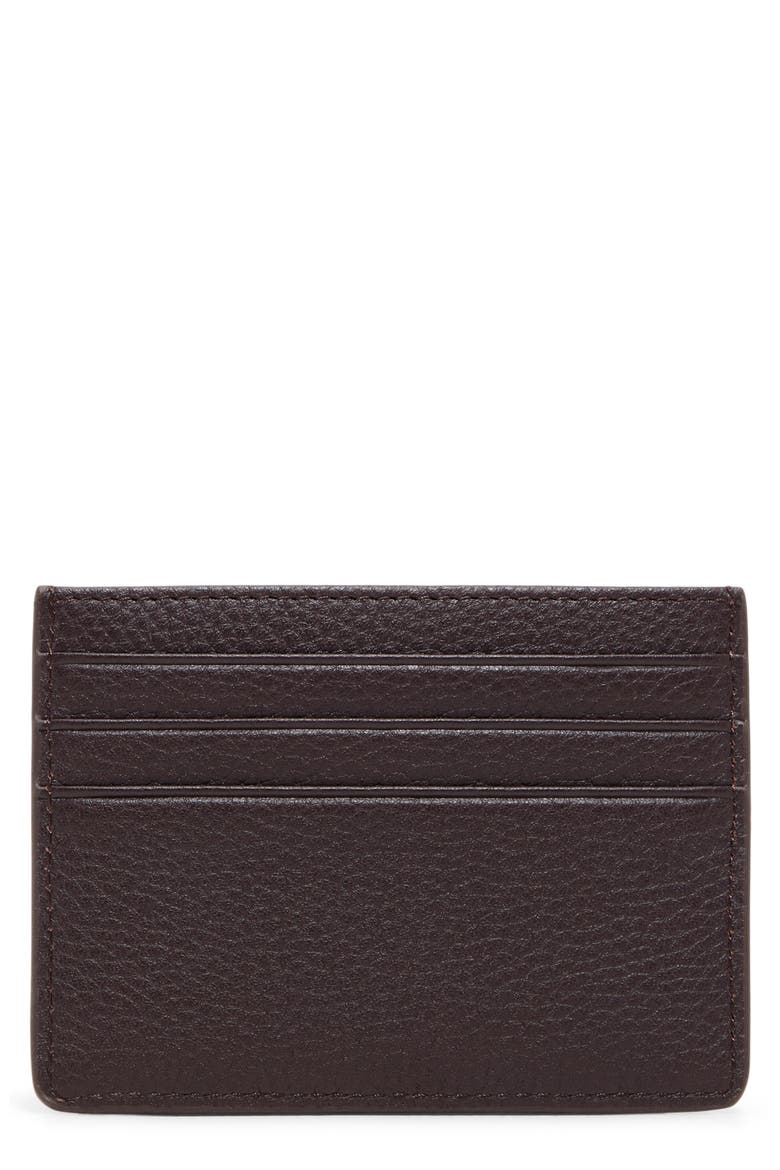 Audleys Card Case, Main, color, DARK BROWN