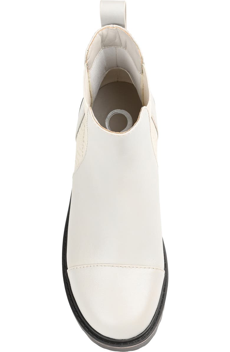 Journee Collection Journee Colleciton Mirette Lug Sole Chelsea Boot, Alternate, color, Grey