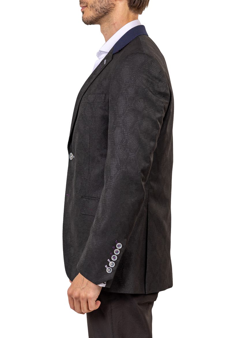 Socrate Ascension Sport Coat, Alternate, color, BLACK
