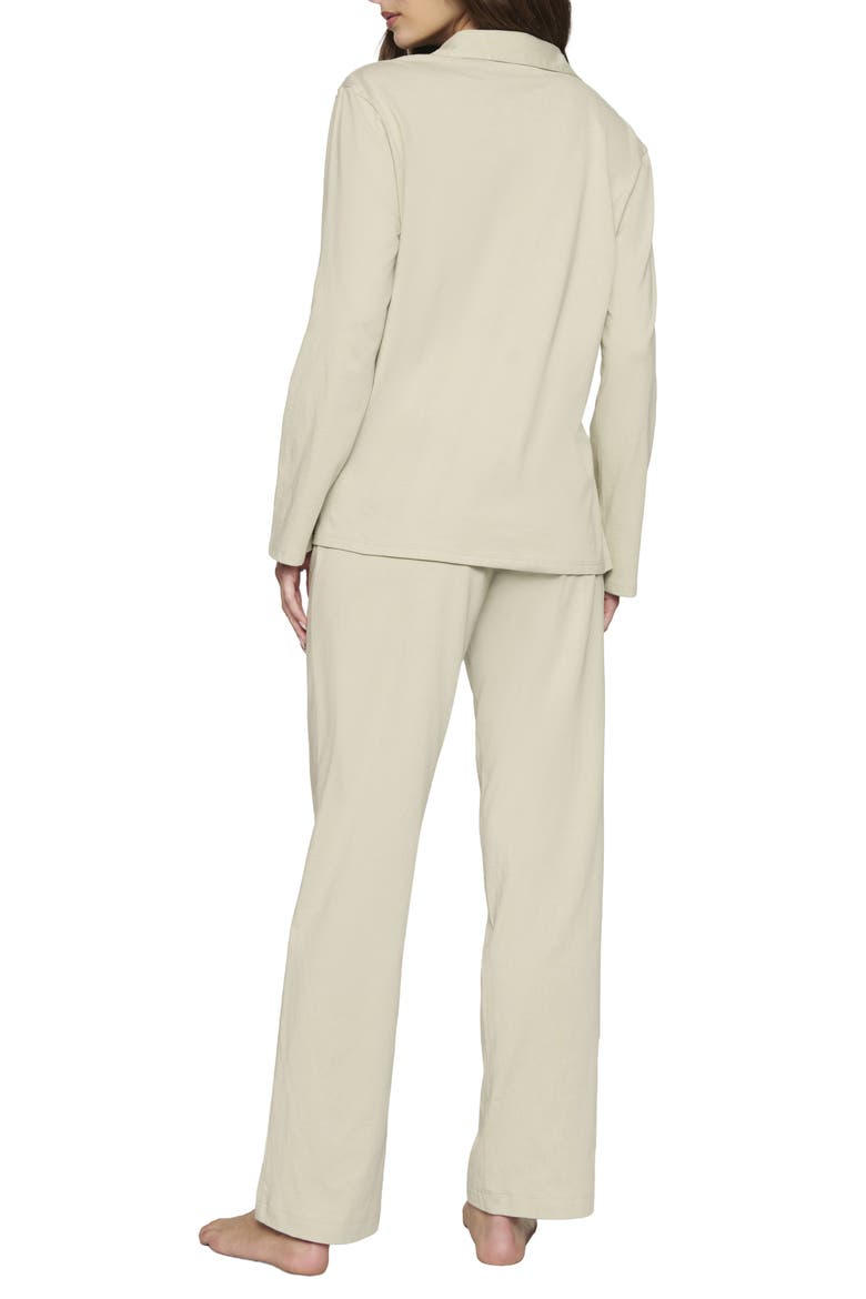 Organic Pima Cotton Pajamas, Alternate, color, SANDSTONE