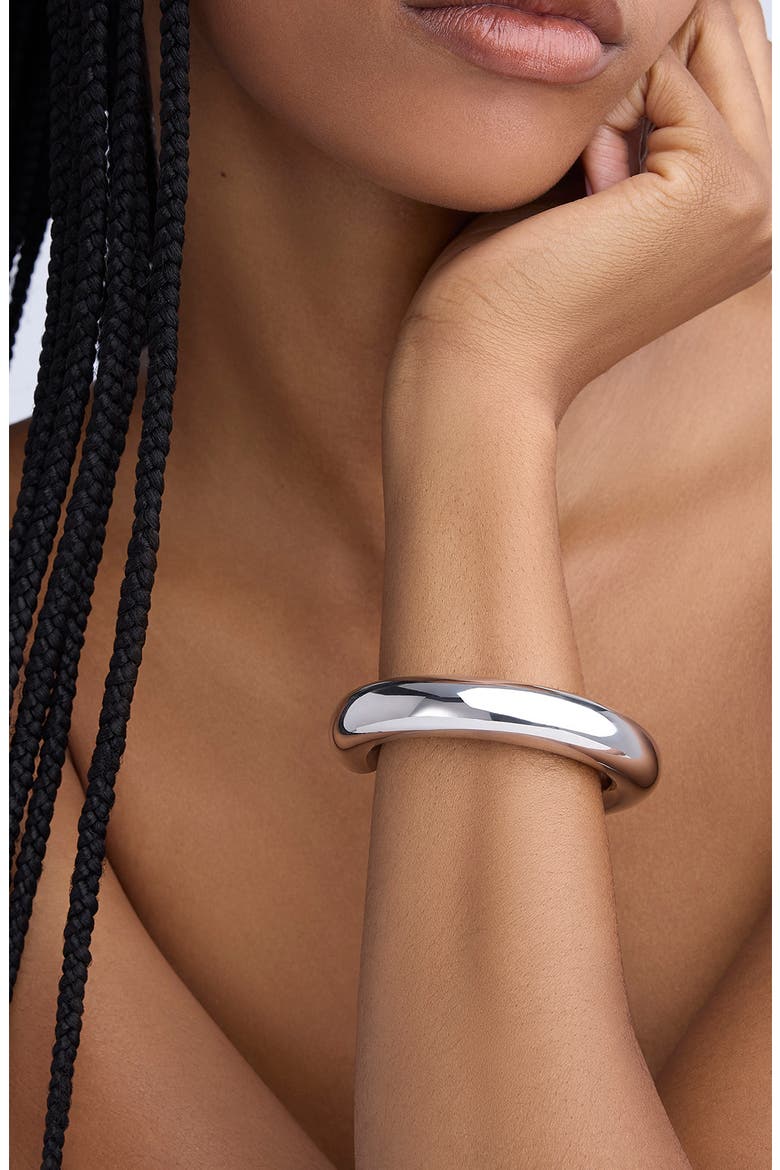 Jamma Cuff Bracelet, Alternate, color, SILVER