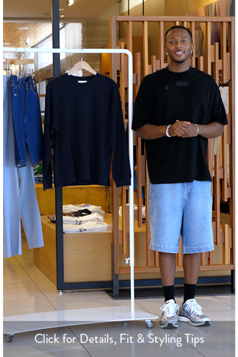 【最終価格】FORME STRETCH KNIT LONG-SLEEVE Long Sleeve Waffle Stitch T-Shirt (Men) | Nordstrom