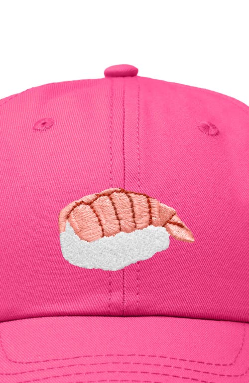 DALIX DALIX SHRIMP SUSHI EMBROIDERED DAD CAP