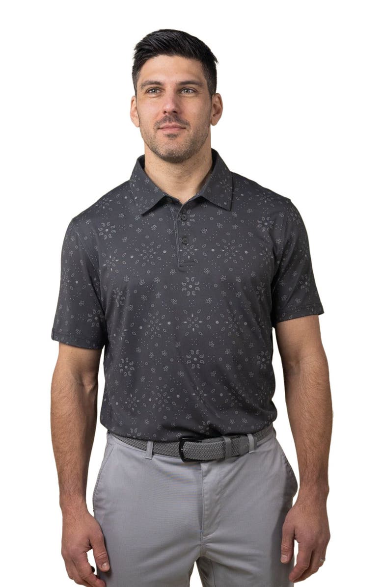 ASHWORTH GOLF Western Polo, Main, color, Asphalt