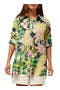 selected Floral Green Multi