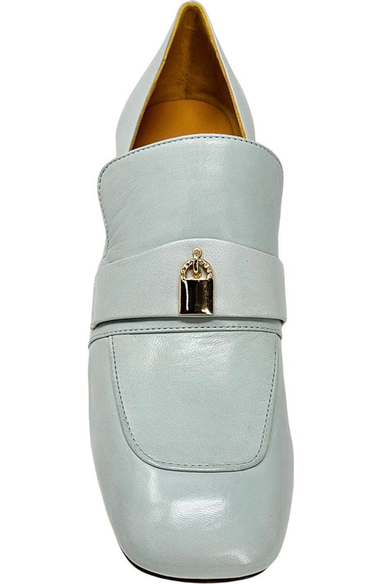 Madison Maison Heel Lock Loafer, Alternate, color, Black