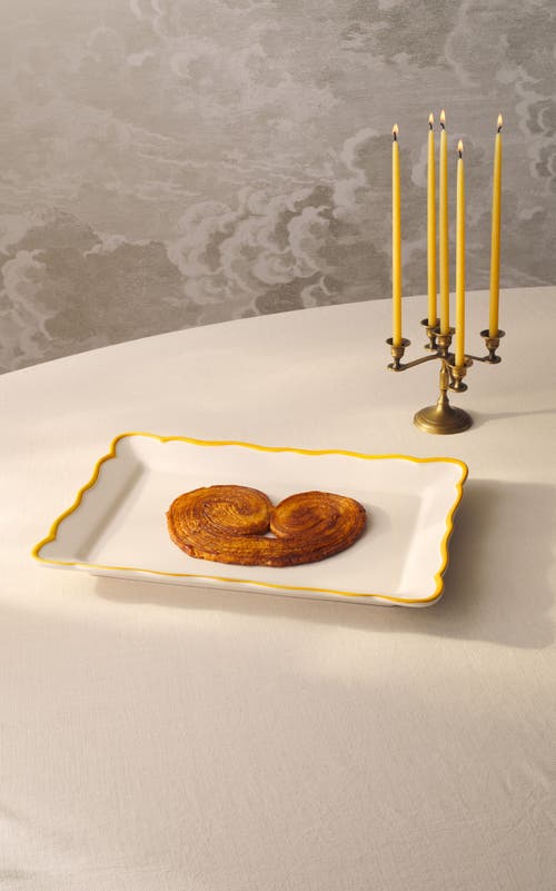 Maison Madison Home Rectangular Platter 15,4'' X 11'' In Giovanna