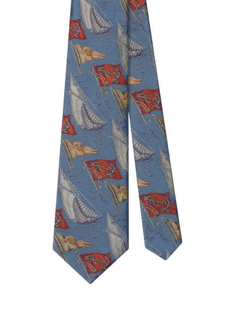 Robert Boat Flags Best of Class Necktie