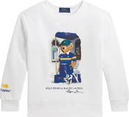Polo Ralph Lauren Kids' US Open Polo Bear Crewneck Sweatshirt