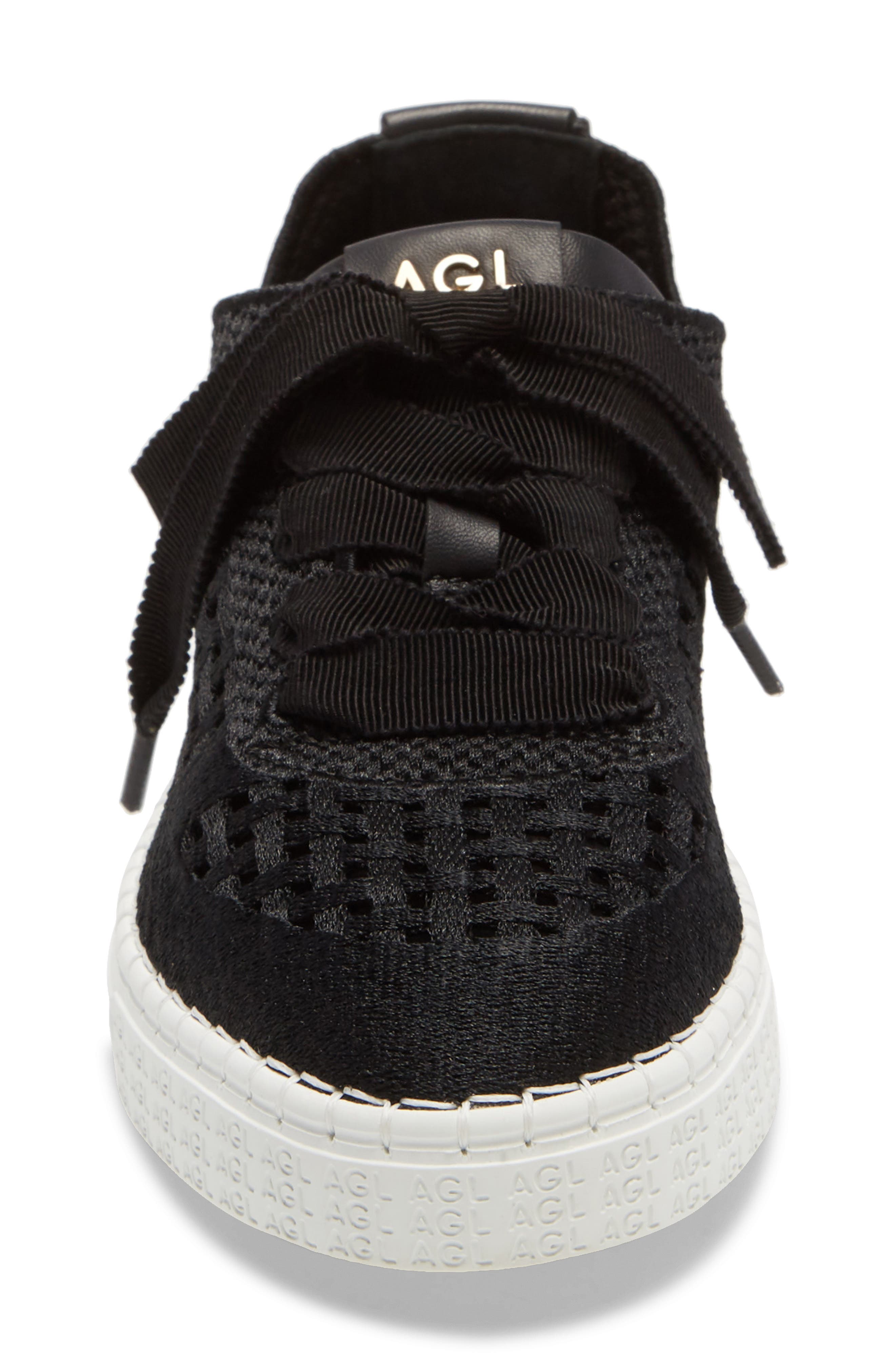 AGL Crochet Sneaker, Alternate, color, 