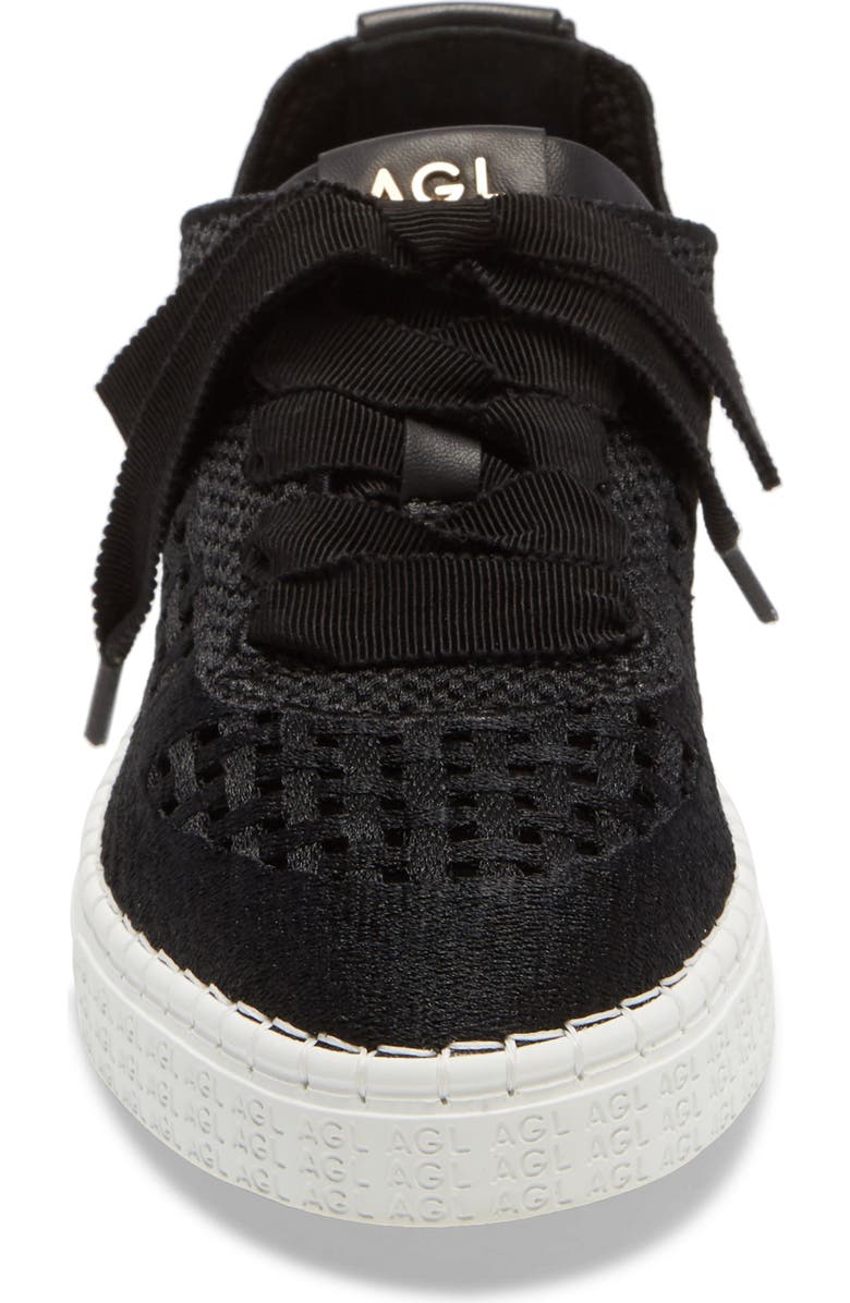 AGL Crochet Sneaker, Alternate, color,