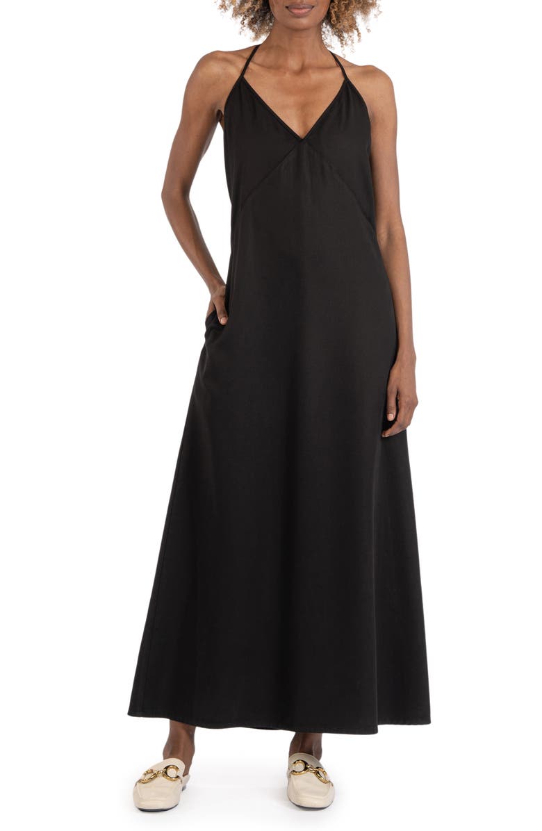 KUT from the Kloth Kathleen Maxi Slipdress, Main, color, 