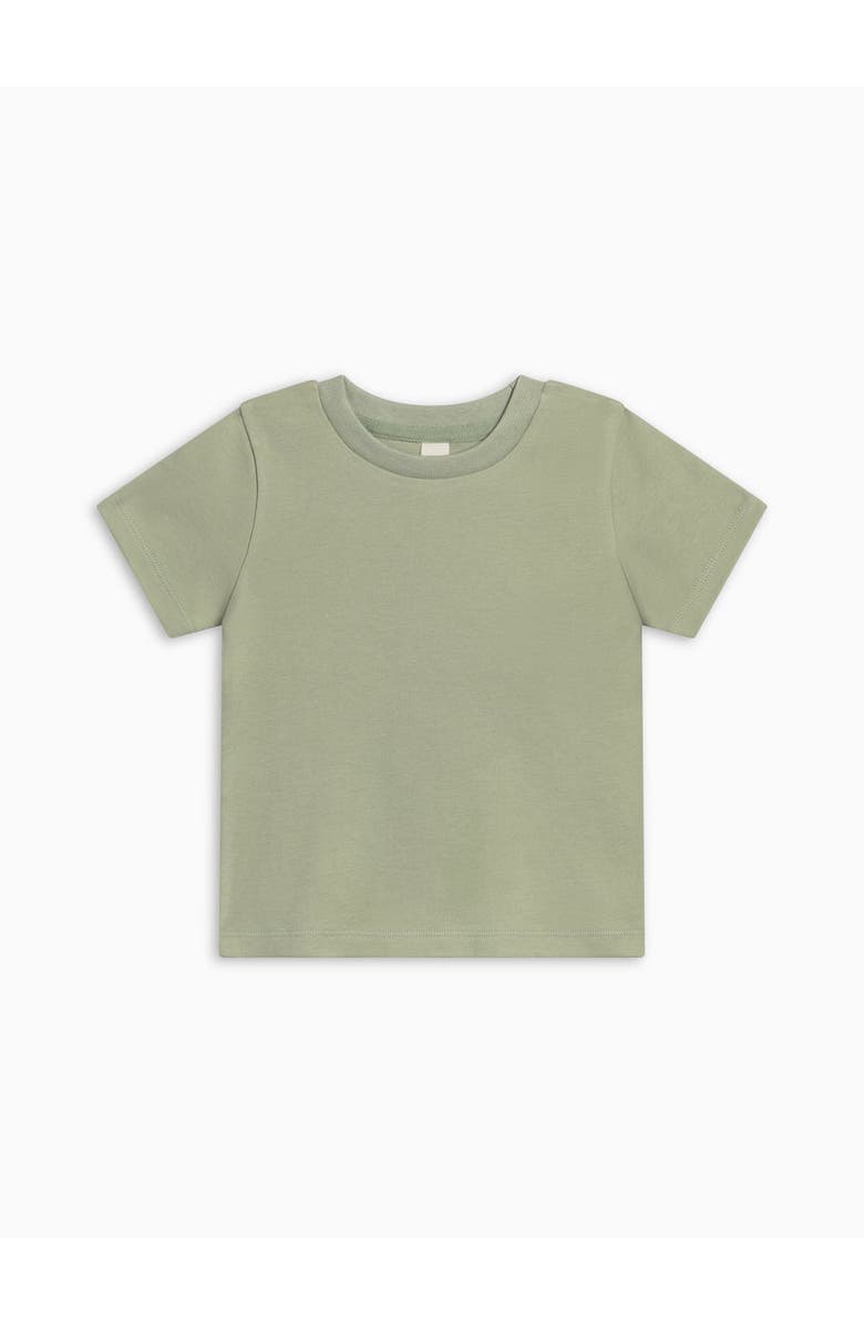 KENDI by Colored Organics Organic Short Sleeve Crew, Alternate, color, Mint