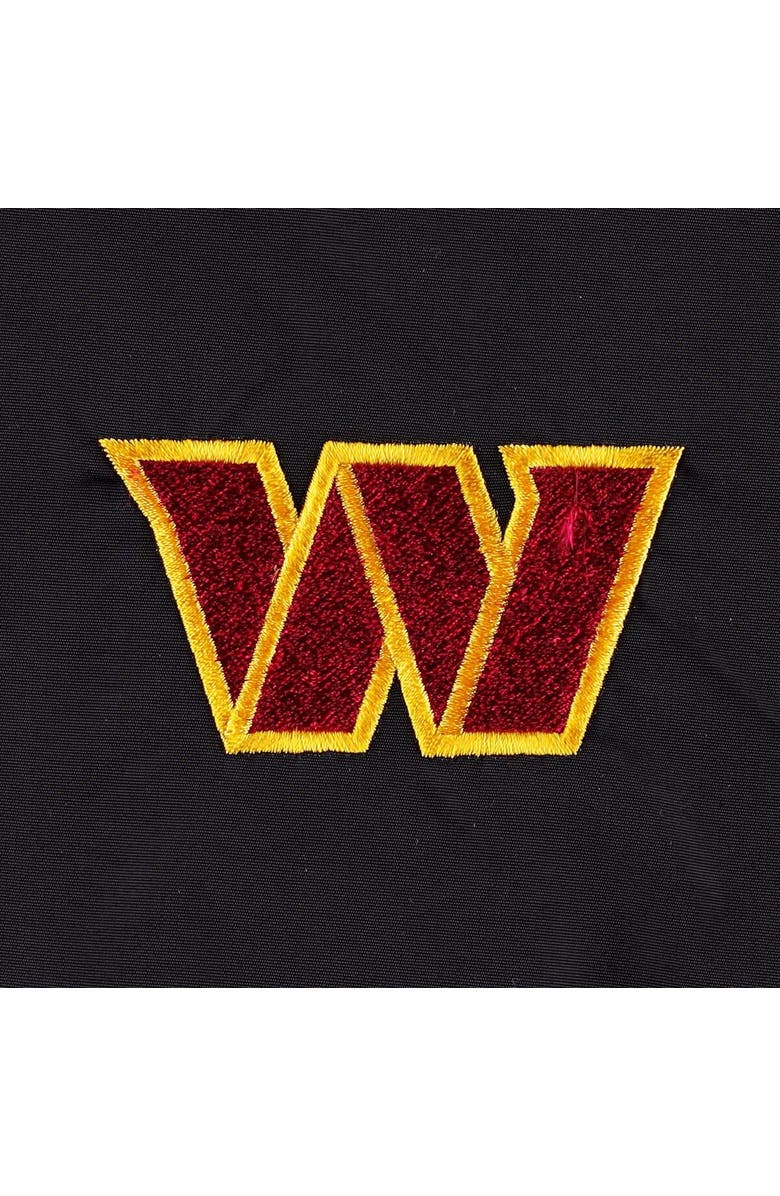 DUNBROOKE Men's Dunbrooke Black Washington Commanders Triumph Fleece Full-Zip Jacket, Alternate, color, 