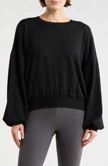Beyond Yoga Upper East Cropped Pullover Sweater