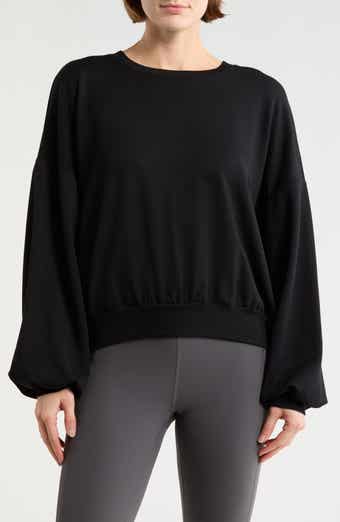 Beyond Yoga Upper East Cropped Pullover Sweater