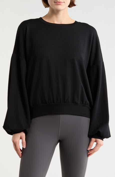 Beyond Yoga Upper East Cropped Pullover Sweater
