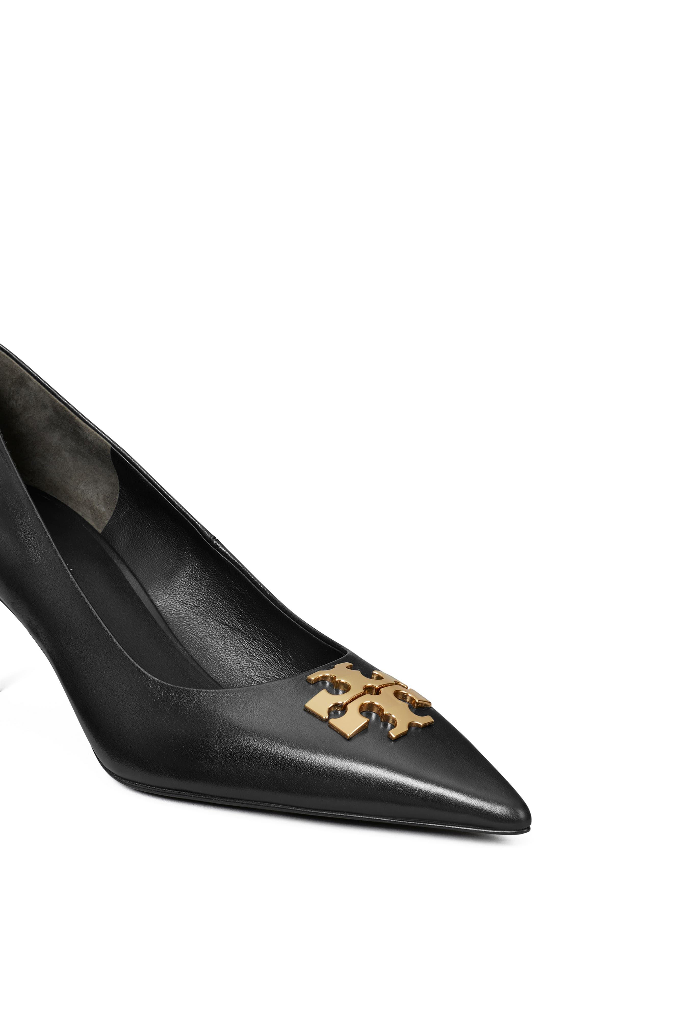 Charlie Pump, Alternate, color, PERFECT BLACK / GOLD