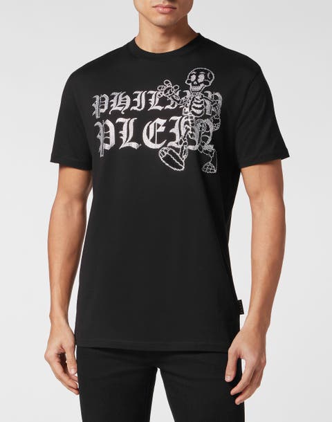 T-Shirt Round Neck Ss Skeleton Men