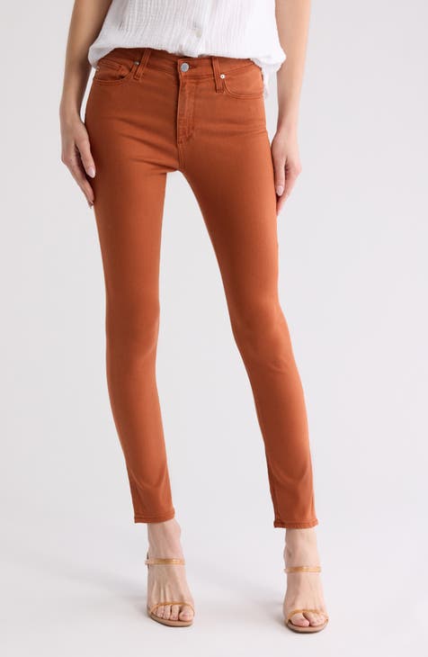 Coated Farrah High Waist Pants