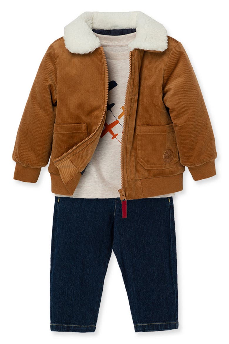 Kids' Shirt, Jacket & Pants Set, Alternate, color, BLUE