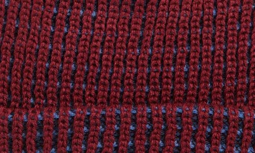 Noah Tri-color Beanie In Red