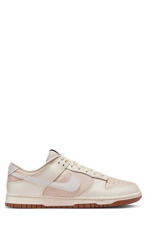 Nike Dunk Low Se Basketball Sneaker In Pearl White/sail/pale Ivory