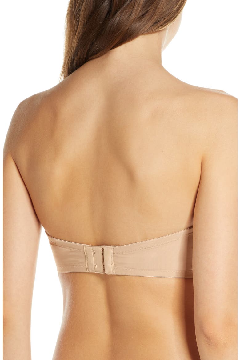 Soirée Convertible Strapless Underwire Bra, Alternate, color, NATURAL